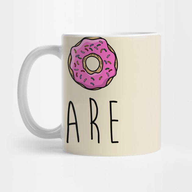 I Donut Care funny graphic tee by gfrsartwork